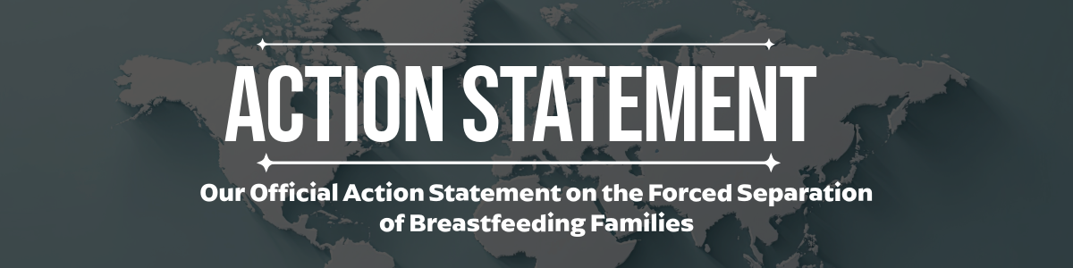 image of the world map with the words action statement